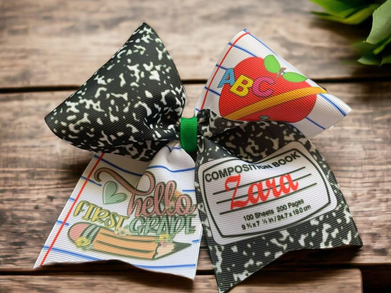 Back to School Bow