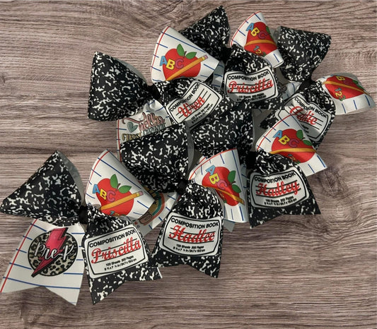 Back to School Bow