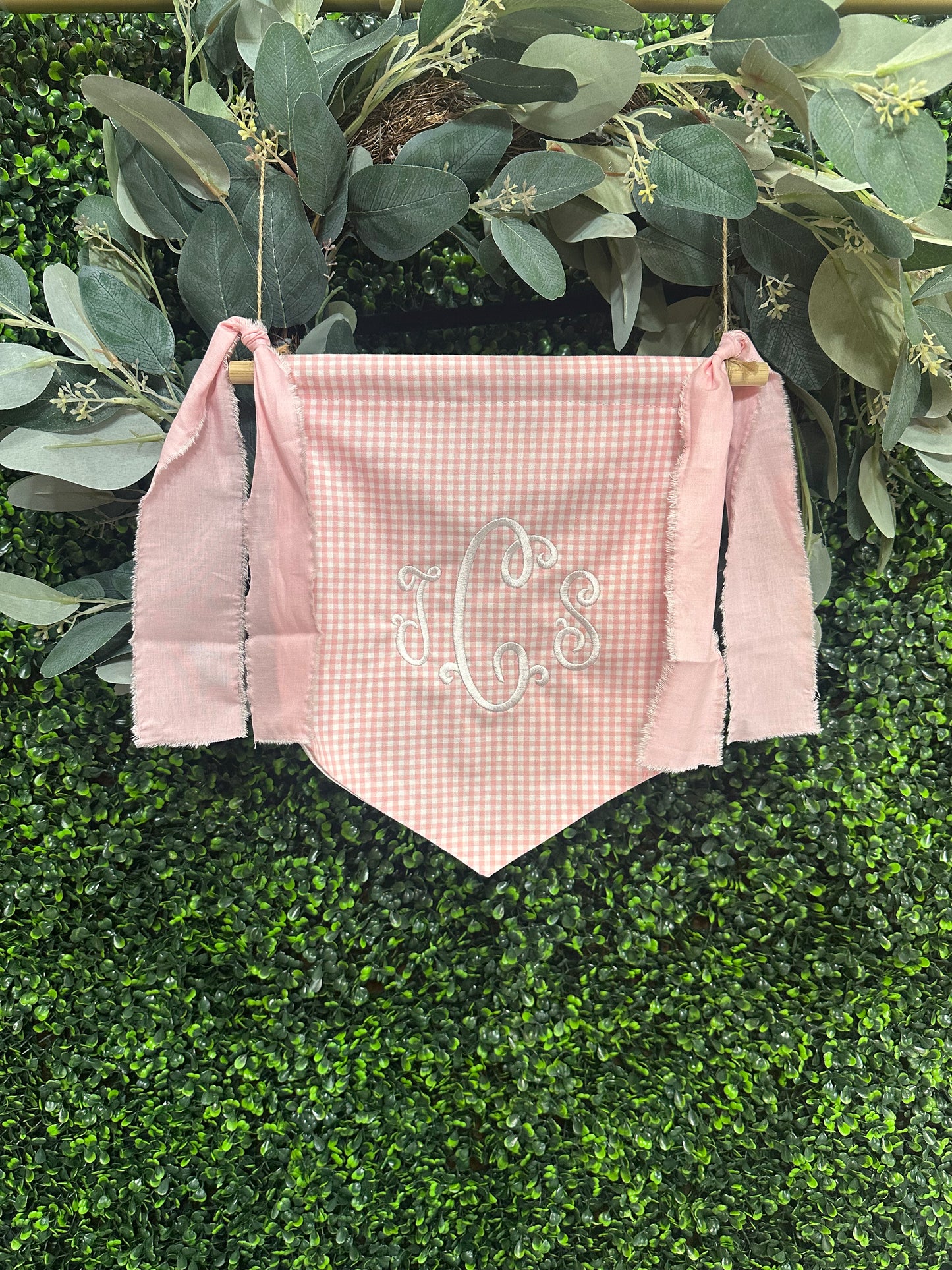 Gingham Banner