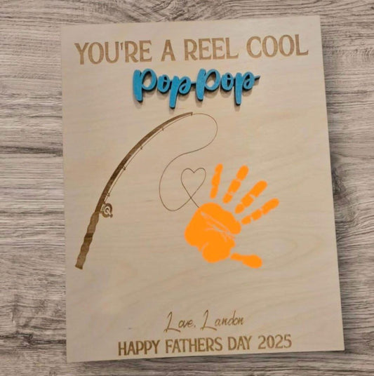 Father’s Day Handprint Sign