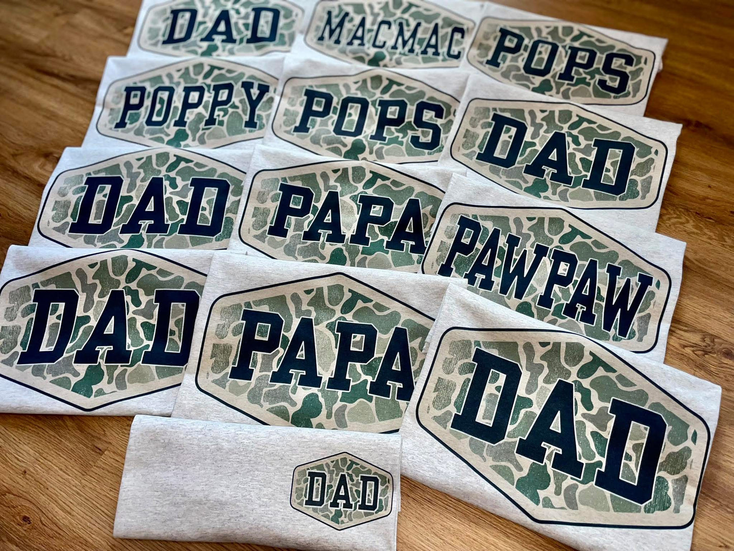 Camo Father’s Day Tee