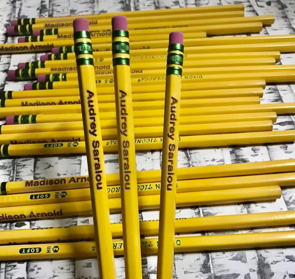 Personalized Pencils