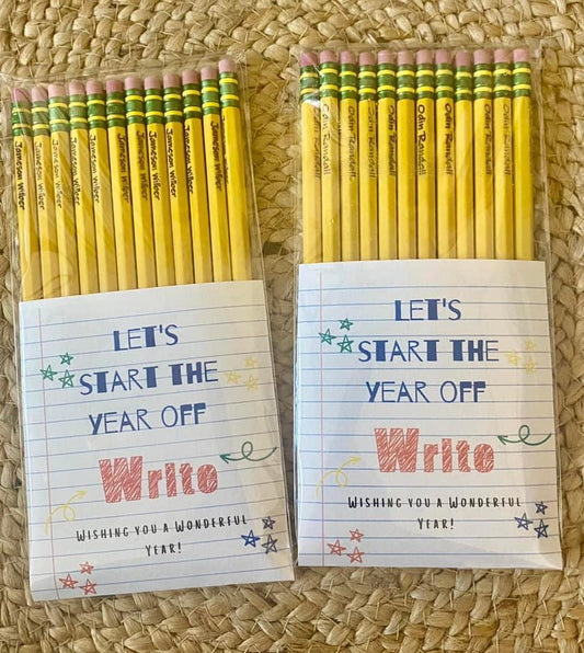 Personalized Pencils