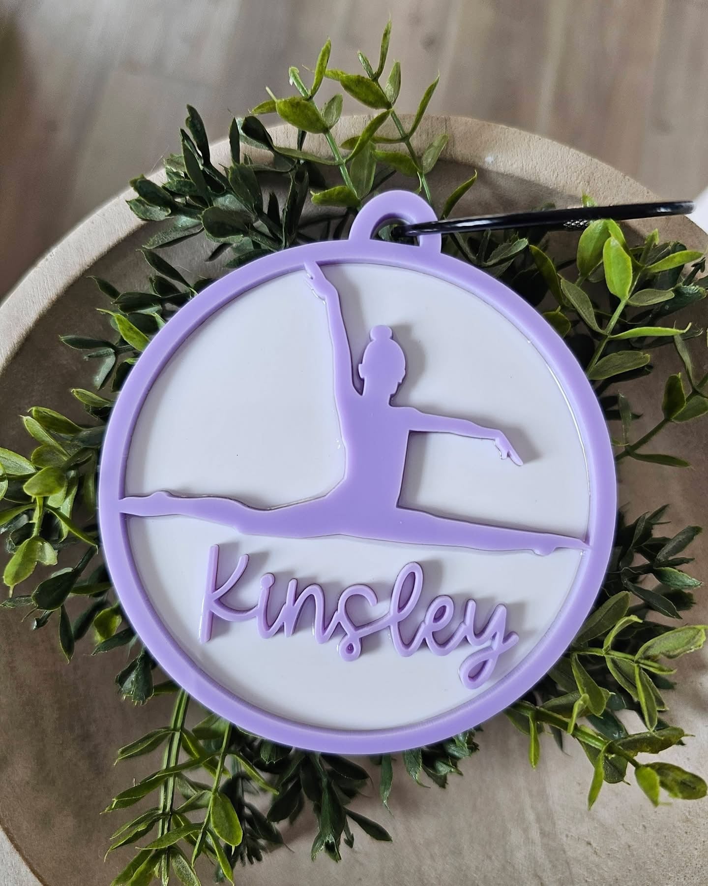 Acrylic bag tags