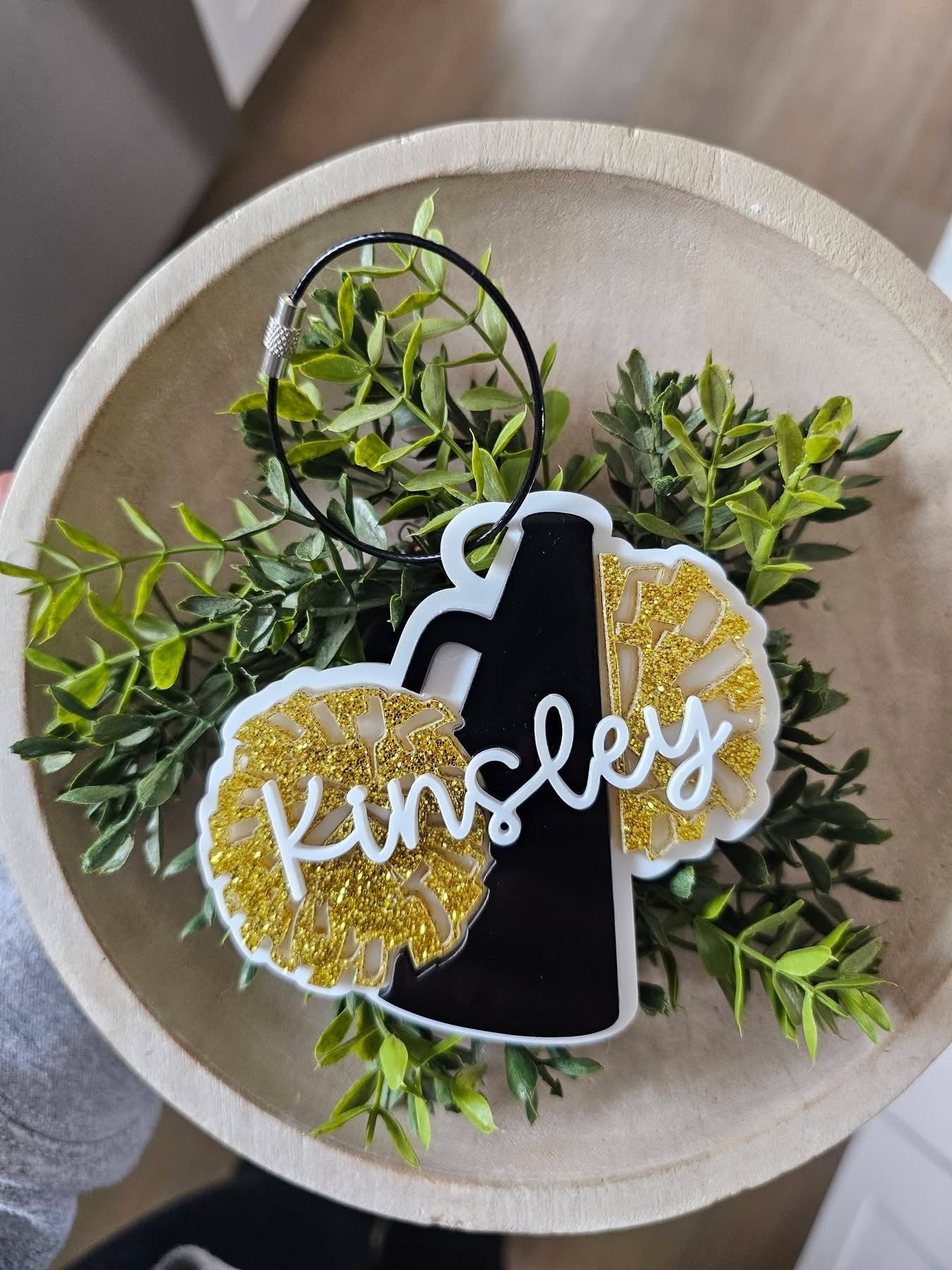Acrylic bag tags