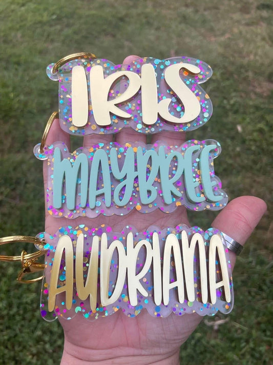 Backpack keychain
