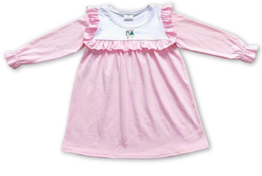 Pink Nutcracker Christmas Dress