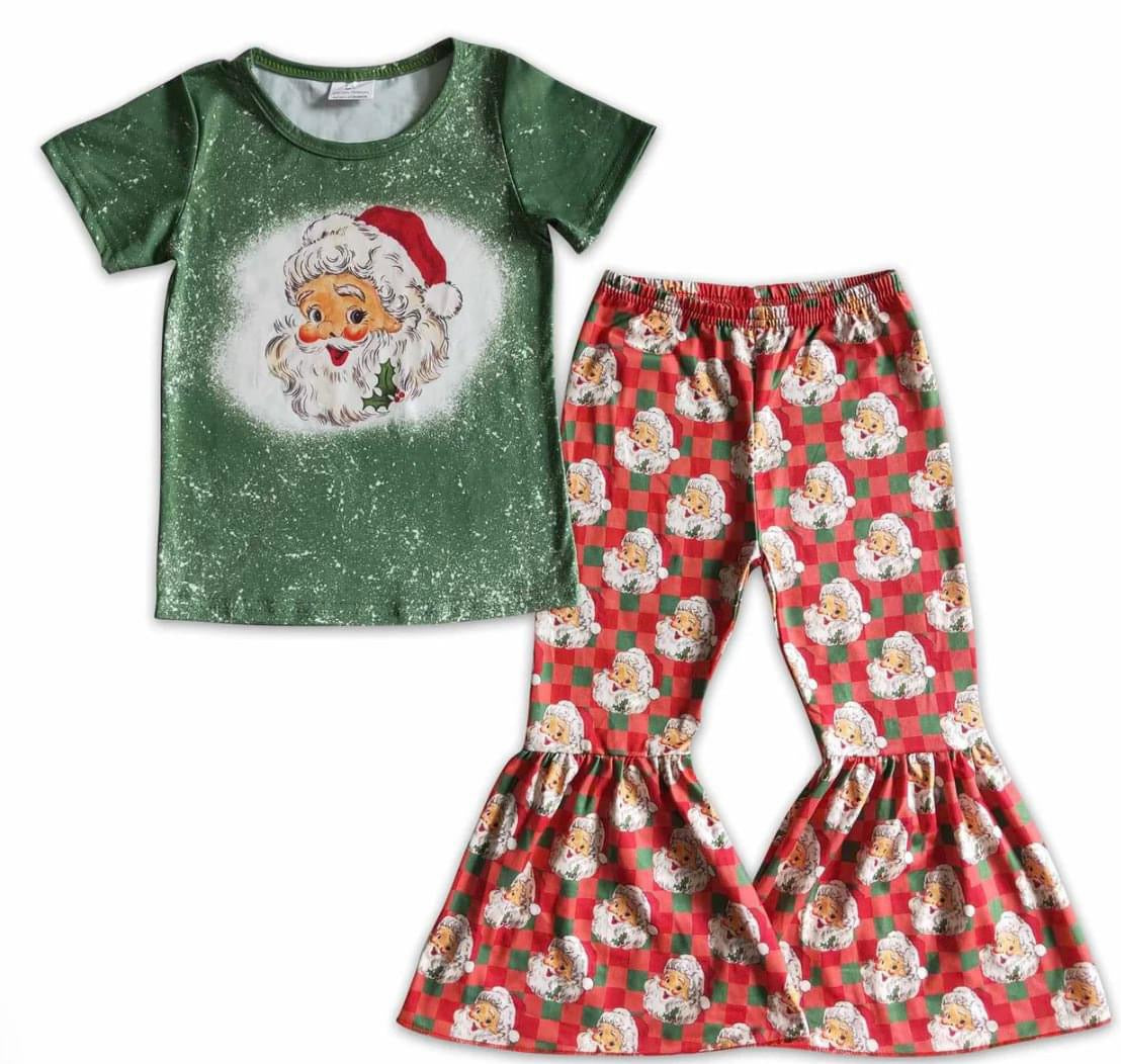 Santa Flair two piece set
